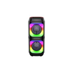 Siyah Wireless Tws Rgb Renkli Bluetooth Hoparlör