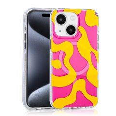 iPhone 15 Kılıf Magsafe Şarj Özellikli Stilo Kapak