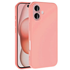 iPhone 16 Plus Kılıf LSR Lansman Kapak Pembe