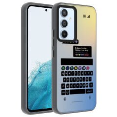 Samsung Galaxy A54 Kılıf Desenli Dragon Sert Kapak Kılıf