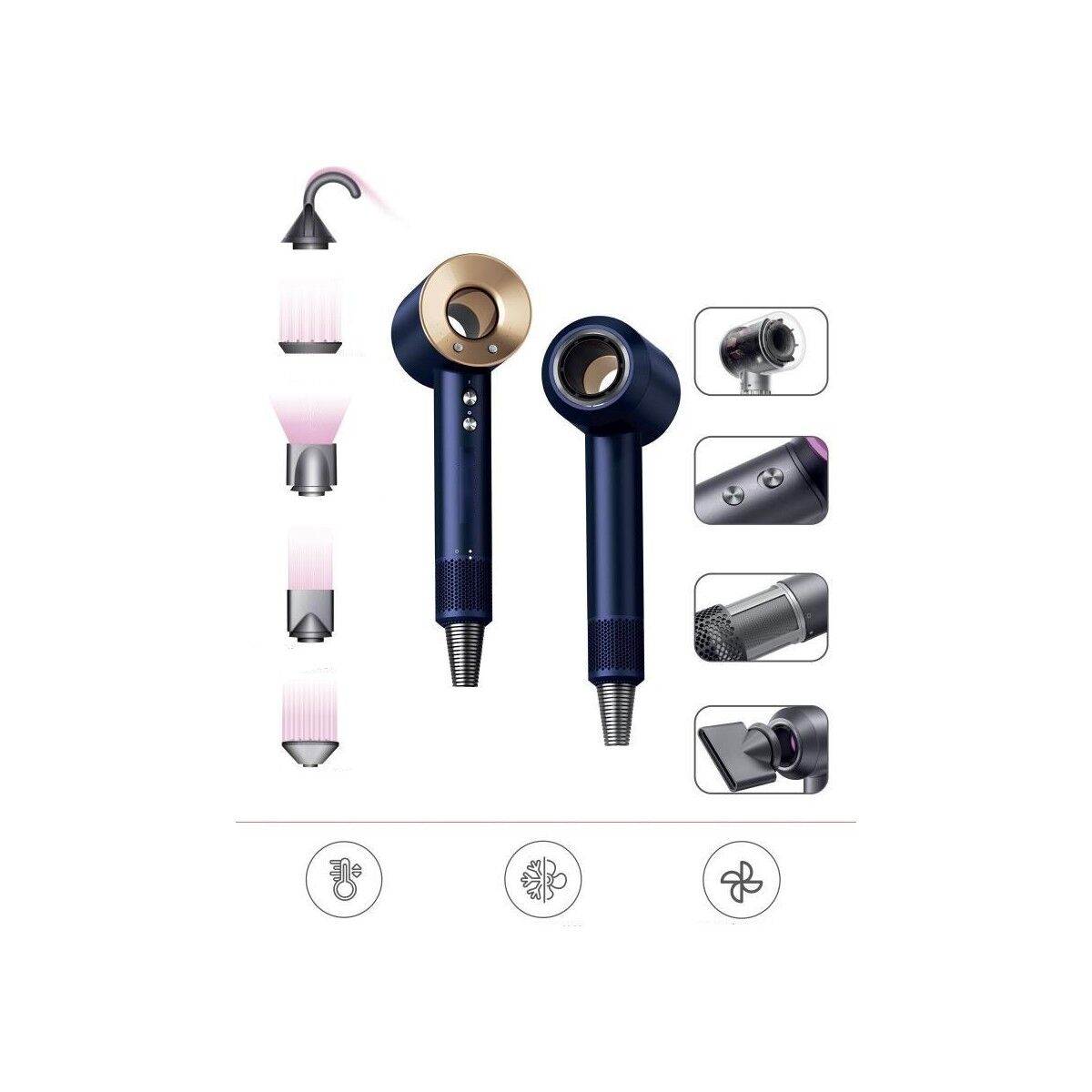 Güçlü Saç Kurutma Makinesi Saç Şekillendirici