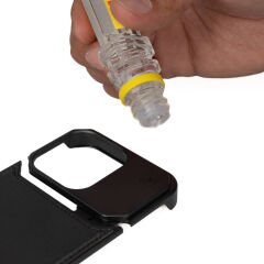 iPhone 15 Pro Kılıf Magsafe Şarj Özellikli Mekanizmalı Koku Hazneli Mostar Kapak