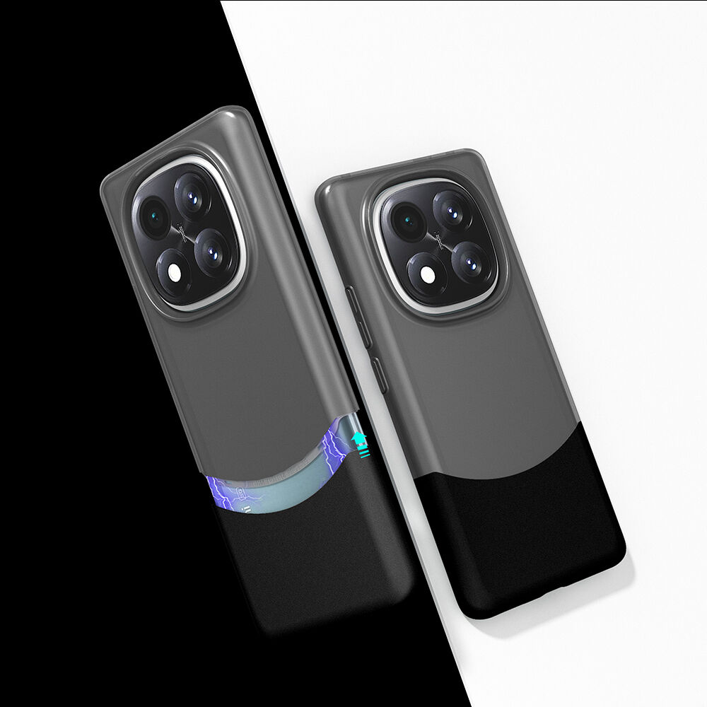 Xiaomi Redmi Note 14 Pro Plus Kılıf Mıknatıslı Duble Kapak Siyah