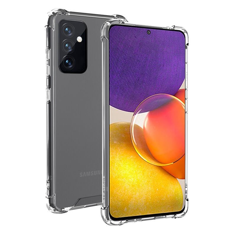 Samsung Galaxy A54 Nitro Anti Shock Silikon Kılıf Renksiz