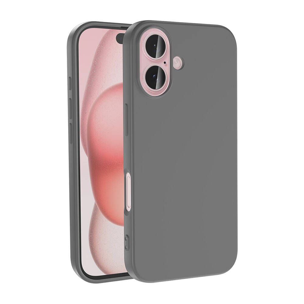 iPhone 16 Kılıf LSR Lansman Kapak Titanyum-Gri