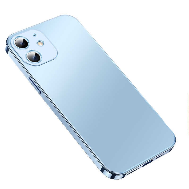 iPhone 12 Kılıf Bobo Kapak Mavi