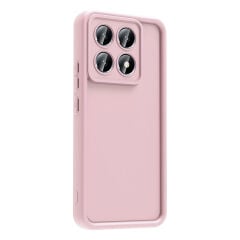 Xiaomi 14T Pro Kılıf Kamera Korumalı Ananas Kapak Pembe