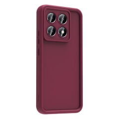 Xiaomi 14T Pro Kılıf Kamera Korumalı Ananas Kapak Pembe