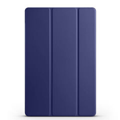 Samsung Galaxy Tab S9 Smart Cover Standlı 1-1 Kılıf Lacivert