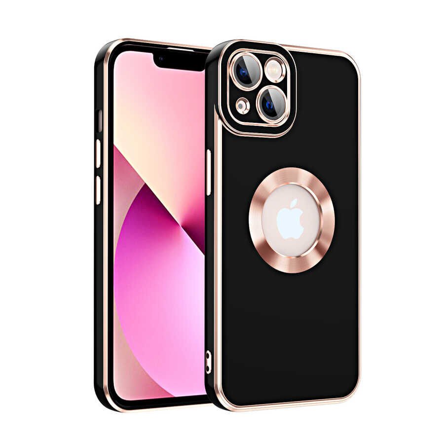 iPhone 14 Plus Kılıf Kongo Kapak Siyah