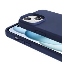iPhone 15 Kılıf Magsafe Şarj Özellikli Sıvı Teknolojili Silinebilir Sert Lansman Kivi Kapak