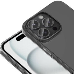 iPhone 16 Pro Kılıf Sert Pürüzsüz Şeffaf Droga Kapak