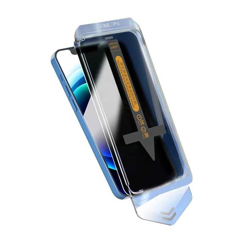 iPhone 11 Hayalet Ekran Koruyucu Süper Fast Anti-Dust Privacy Toz Önleyici Temperli Ekran Filmi