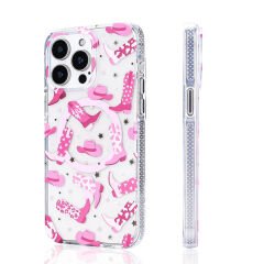 iPhone 16 Pro Max Kılıf Magsafe Şarj Özellikli Stilo Kapak Pembe