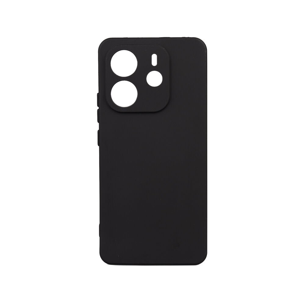 Xiaomi Redmi Note 14 4G Kılıf Biye Silikon Siyah
