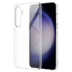 Samsung Galaxy S24 Plus Kılıf Sert Pürüzsüz Şeffaf Droga Kapak
