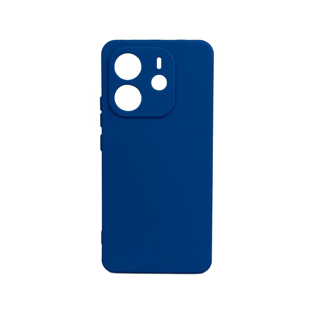 Xiaomi Redmi Note 14 4G Kılıf Biye Silikon Mavi