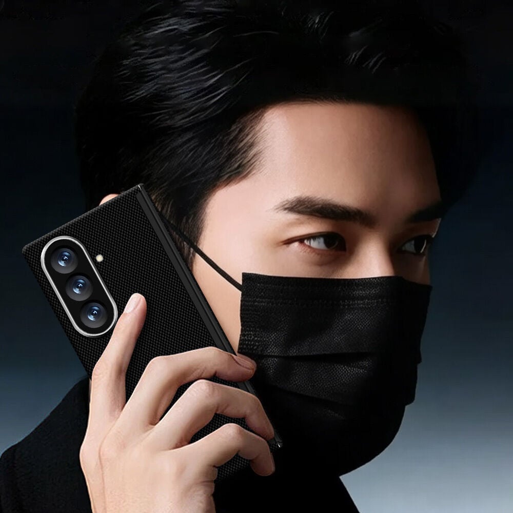 Samsung Galaxy Z Fold 8 Ultra Uyumlu  400D M-Safe Şarj Özellikli Kılıf Premium Paris Zerre Sert PC Kapak