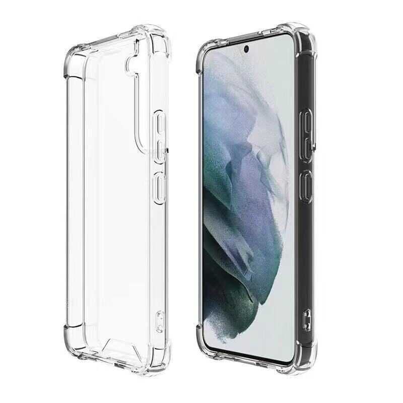 Samsung Galaxy S22 Plus Kılıf Nitro Anti Shock Darbe Emici Köşe Korumalı Şeffaf Silikon Kapak