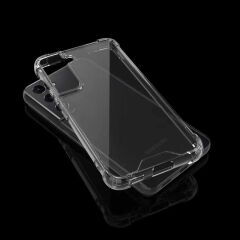 Samsung Galaxy S22 Plus Kılıf Nitro Anti Shock Darbe Emici Köşe Korumalı Şeffaf Silikon Kapak Renksiz