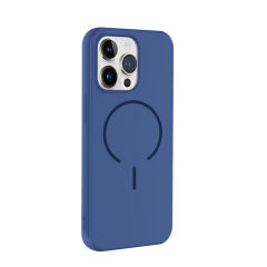 iPhone 13 Pro Max Kılıf Meta Lansman M-Safe Kamera Korumalı içi Kadife Yumuşak Renkli Süet Silikon