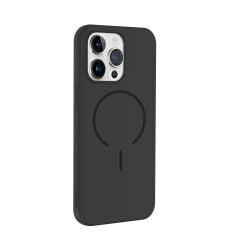 iPhone 13 Pro Max Kılıf Meta Lansman M-Safe Kamera Korumalı içi Kadife Yumuşak Renkli Süet Silikon