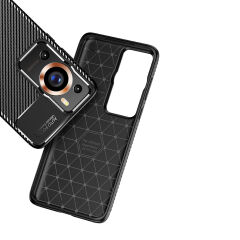 Huawei P60 Pro  Negro Silikon Kapak kılıf Siyah