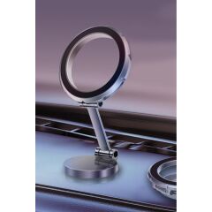 İphone 11-12-13-14-15-16-17 Plus-17 Pro Max Uyumlu Magsafe Manyetik Mıknatıslı Araç Içi Telefon Tutucu