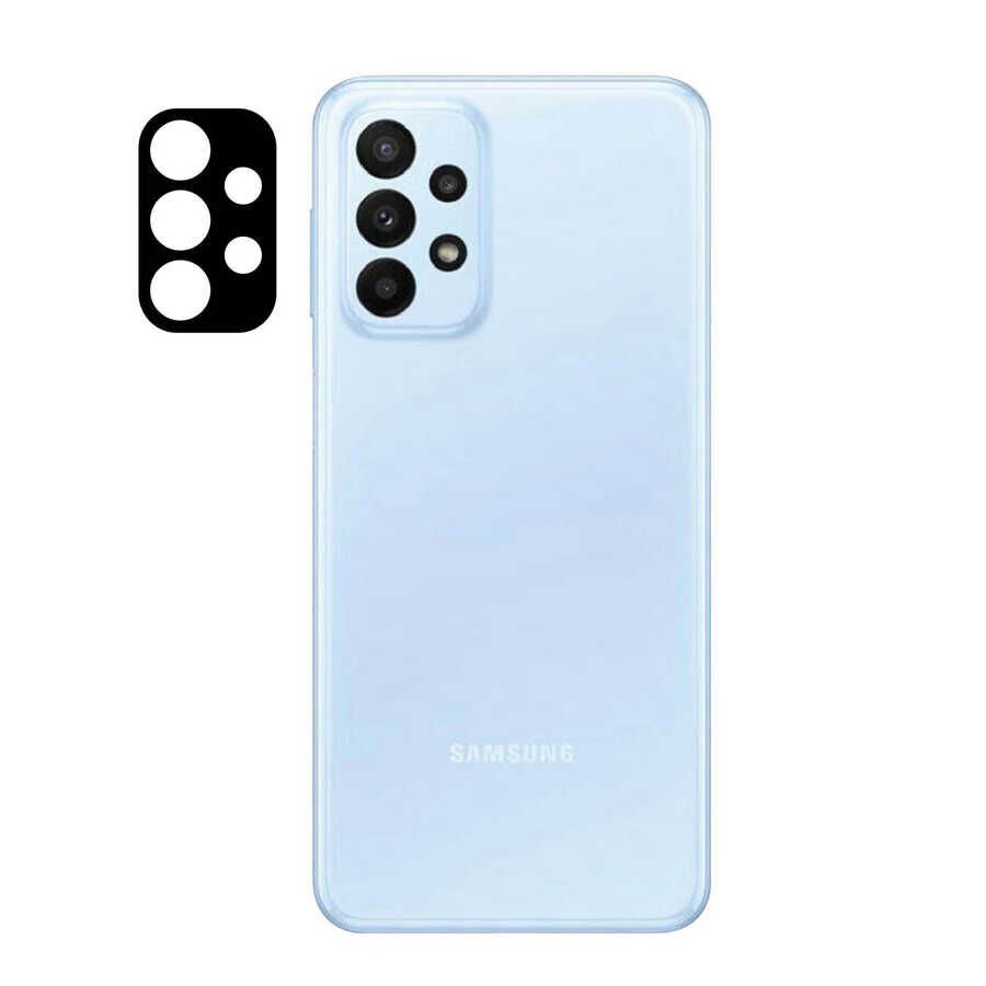 Samsung Galaxy A23 3D Kamera Camı Siyah