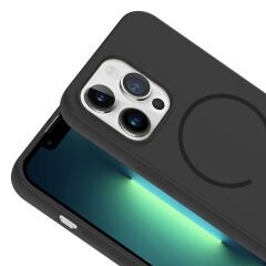 iPhone 13 Pro Kılıf Meta Lansman M-Safe Kamera Korumalı içi Kadife Yumuşak Renkli Süet Silikon