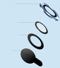 iPhone 13 Pro Max CL-02 Kamera Lens Koruyucu