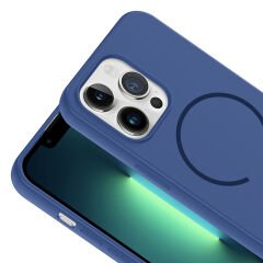 iPhone 13 Pro Kılıf Meta Lansman M-Safe Kamera Korumalı içi Kadife Yumuşak Renkli Süet Silikon