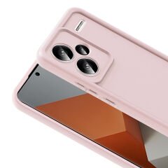 Xiaomi Redmi Note 13 Pro Plus Kılıf Kamera Korumalı Ananas Kapak Mürdüm