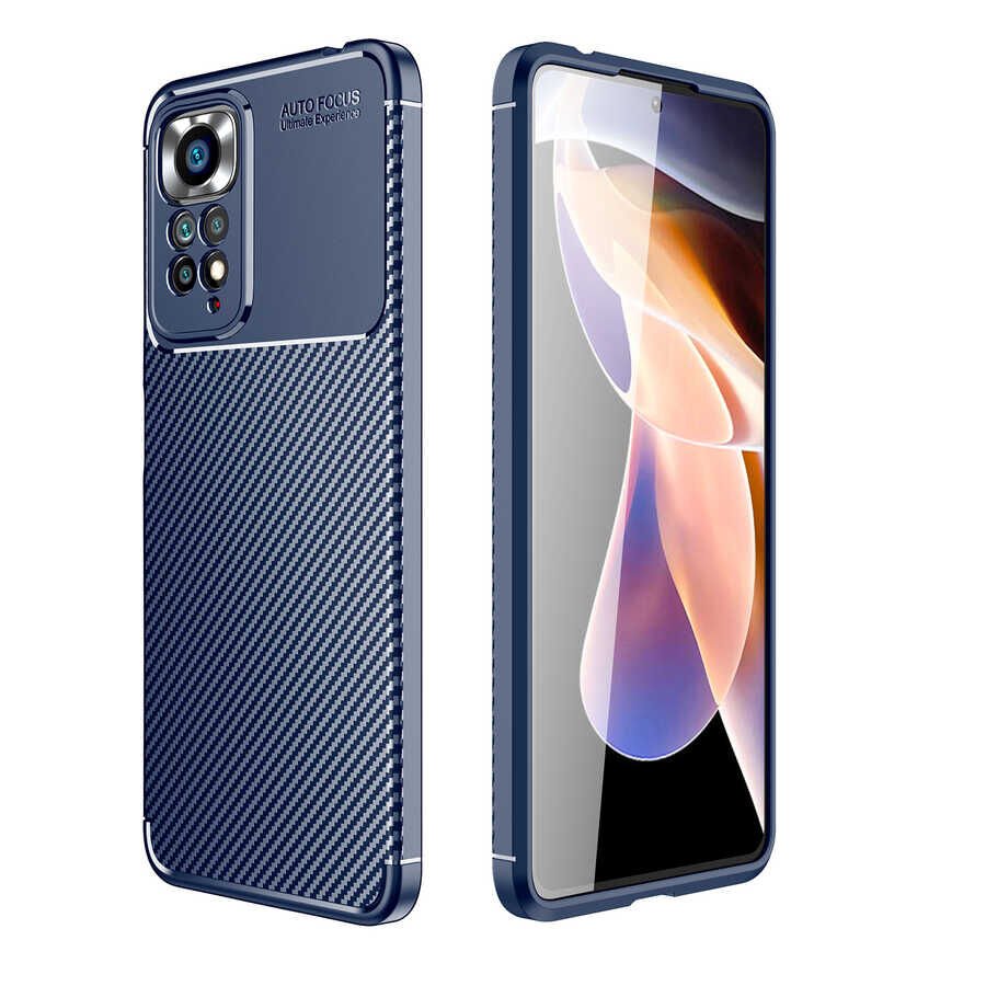 Xiaomi Redmi Note 12 Pro 4G  Negro Silikon Kapak kılıf Lacivert