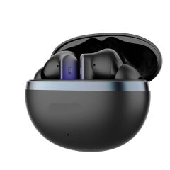 BTK-ZR101 Kulak İçi Bluetooth Kulaklık Aktif Gürültü Önleyici Özellikli ANC ve ENC Teknolojili Siyah