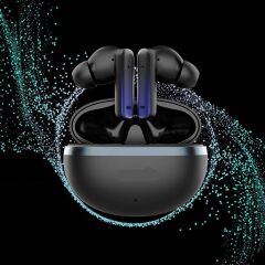BTK-ZR101 Kulak İçi Bluetooth Kulaklık Aktif Gürültü Önleyici Özellikli ANC ve ENC Teknolojili Siyah