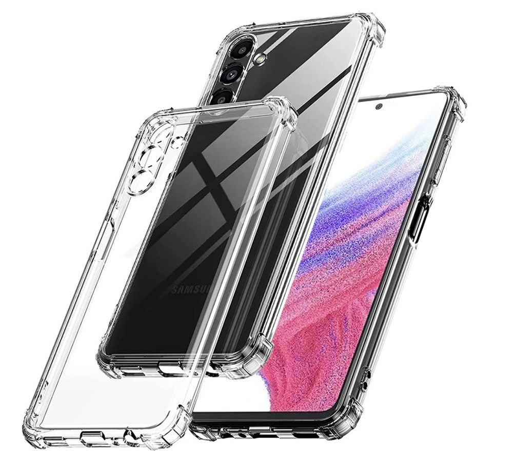 Samsung Galaxy A54 2mm Anti Shock Silikon Kılıf Renksiz