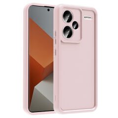 Xiaomi Redmi Note 13 Pro Plus Kılıf Kamera Korumalı Ananas Kapak Pembe