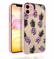 iPhone 11 Kılıf Desenli Kamera Korumalı Parlak  Nora Kapak
