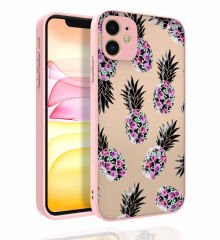 iPhone 11 Kılıf Desenli Kamera Korumalı Parlak  Nora Kapak