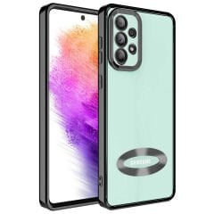 Samsung Galaxy A73 Kamera Korumalı Logo Gösteren Omega Kapak kılıf