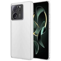 Xiaomi Mi 13T Kılıf Nano Oleofobik Özellikli Sert Arka Yüzey Droga Kapak Renksiz