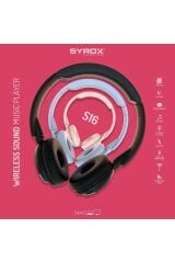 Kulaküstü Kablosuz Bluetooth Kulaklık Hafıza Kartı Girişli