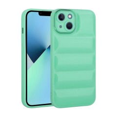 iPhone 14 Plus Kılıf Kamera Korumalı Parlak Airbag'li Galya Kapak