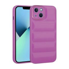 iPhone 14 Plus Kılıf Kamera Korumalı Parlak Airbag'li Galya Kapak