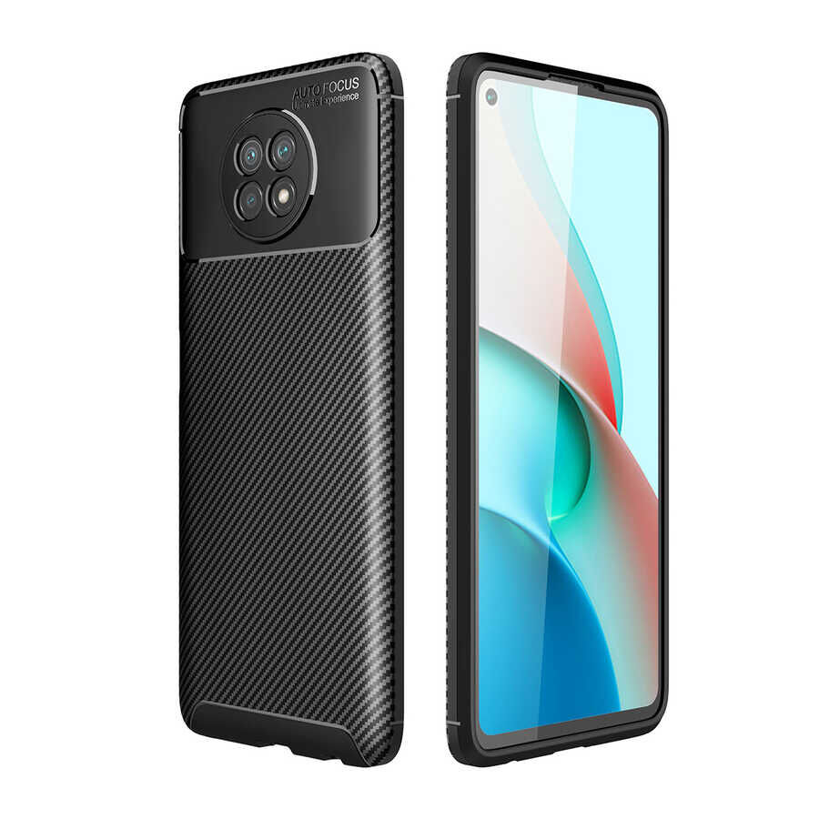 Xiaomi Redmi Note 9T Kılıf Negro Silikon Kapak Kılıf Siyah