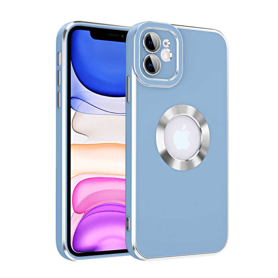 iPhone 12 Kılıf Kongo Kapak Mavi