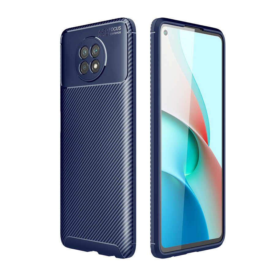 Xiaomi Redmi Note 9T Kılıf Negro Silikon Kapak Kılıf Lacivert