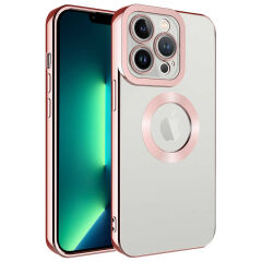 iPhone 12 Pro Max Kılıf Kamera Korumalı Logo Gösteren Omega Kapak
