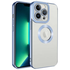 iPhone 12 Pro Max Kılıf Kamera Korumalı Logo Gösteren Omega Kapak